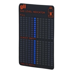 Magnetic indicator for cylinder gas level