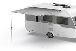 Marchiza in sac Caravanstore EVO pentru rulote, sac protectie ALB, prelata GRI ROYAL - Img 5