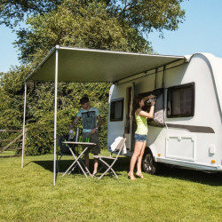 Marchiza in sac "Thule Omnistor 1200" pentru rulote, prelata gri - Img 5