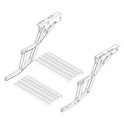 Mecanism foarfecă dreapta Thule pentru Omnistep 12 V double alu (1500600419)