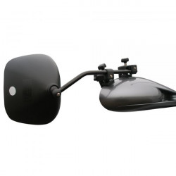 Mirror extension mirror Milenco Grand Aero 4 XXL (2 pcs) CONVEXA, with extra long arm 41 cm - Img 2