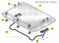 Mounting bracket for Heki 2 springs (item 15 on drawing) - Img 2