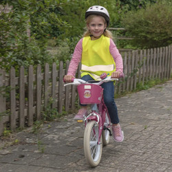 Phosphorescent signalling vest for CHILDREN, green, EN1150 approved - Img 5