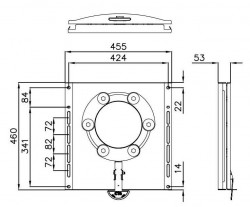Platforma rotativa scaun Sprinter >2006, VW Crafter 2006 - 2016 - Img 2