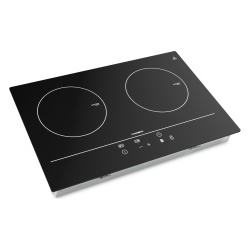 Plită cu inducție incorporabilă Dometic CVI1525, 2 zone de gătit 1000 W / 1300 W, pentru rulote și autorulote