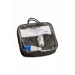 Power cable with CEE plugs, 16A, with carrying bag, 15 m - Img 2