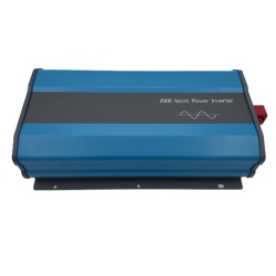 Pure sine wave inverter, 12V / 4000W max, with cables and remote control included - Img 2