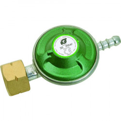 Regulator de presiune gaz pentru butelie Romania, 30 mbar, iesire stut pentru furtun