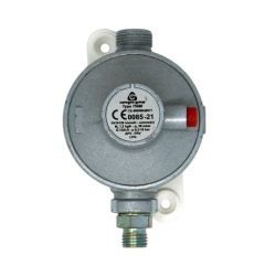 Regulator pentru rulote cu montaj pe perete, conexiune teava, 30mbar, 1,2 kg/h - Img 5