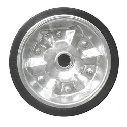 Roata pentru protap AL_KO, janta metal 200 x 50 mm, cauciuc plin