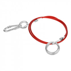 Safety cable for trailers or caravans, 1m - Img 2