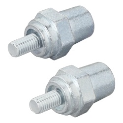 Set of zinc terminals for LiFePO4 batteries, M8 screw - Img 3
