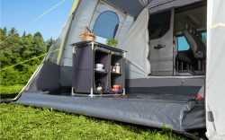 Side tent "Touring Easy" for minibus, 250 x 320 cm, installation height 180 - 220 cm - Img 5