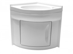 Sink with lower cabinet 418x418x510 mm