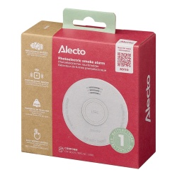 Smoke detector with 9V batteries, no power connection required - Img 7