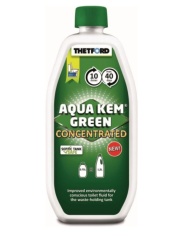 Soluție sanitară concentrată "Aqua Kem Green " pentru toalete ecologice, original (dilutie 75ml / tanc 20l)