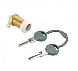 Thetford keyed knob with access flaps