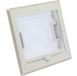 Trapa 40 x 40 MPK "4600K" capac semitransparent, deschidere pe toate laturile, jaluzea si plasa de tantari retractabile - Img 5