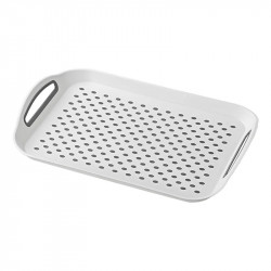 Tray with non-slip insert 39.5 x 28.5 cm