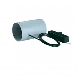 Truma straight fitting with valve for Ø 65 or 72mm tubing