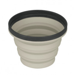Vas pliabil cu capac X Seal & Go Medium, 400 ml - Img 4
