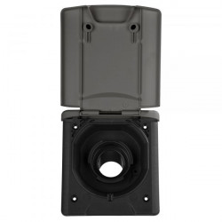 Water supply spout with magnetic cover, BLACK - Img 5