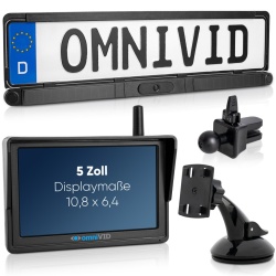 WIRELESS video parking system with parking sensors and solar charging