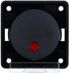 12V LED circuit breaker for Berker Integro Integro system BLACK ANTHRACIT