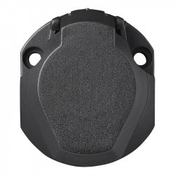 13-pin socket for caravans or trailers, ABS, 12V - Img 4