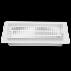 2-part lockable ventilation grille, 20.5 x 5.5 cm - Img 6