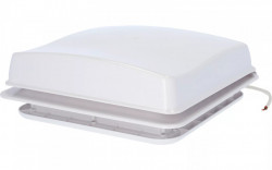 28 x 28 Berger hatch including fan and mosquito net, opaque cover - Img 2