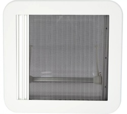 40 x 40 Freucamp / Sanjo hatch with transparent cover, retractable blind and mosquito net - Img 3