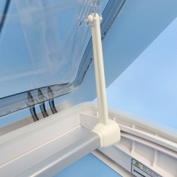 40 x 40 Freucamp / Sanjo hatch with transparent cover, retractable blind and mosquito net - Img 9
