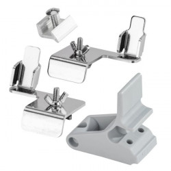Adapter for installing side walls to Fiamma F80 awning