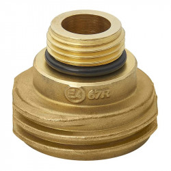 Adapter Germany (ACME) for camping LPG cylinder refuelling (thread 22mm right) - Img 2