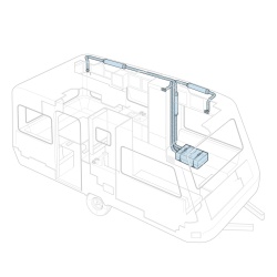 Aer conditionat de podea pentru rulota Truma Saphir Compact, racire 6200 BTU, 230V - Img 8