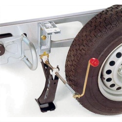 ALKO caravan jack with caravan hitch