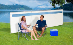 Aparatoare de vant pentru camping Ventana, cu fereastra 4,6 x 1,3 m - Img 1