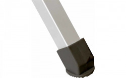 "Axia Titanium" aluminium rolling table with aluminium top - Img 3