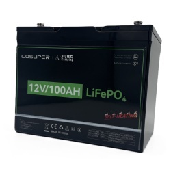 Baterie LiFePO4 ultracompacta, 12,8V, 100Ah cu BMS si AUTOINCALZIRE, celule clasa A, 9,3 kg - Img 6