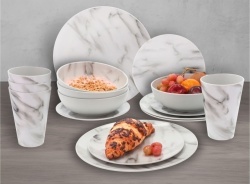 Berger Atina RPET tableware set, 16-piece set for 4 people - Img 4