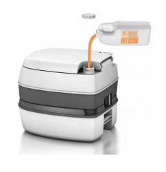 Berger Deluxe" portable ecological mobile toilet, piston pump, maximum load 130 kg, height 37,5 cm - Img 6