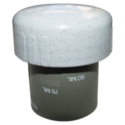 Capac filetat cu pahar dozator gri granit Thetford Porta Potti 465 (25810-89)