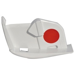 Capac profil frontal stânga, alb polar, pentru marchiza Fiamma F45 TiL / ZIP F45 TiL - Img 2