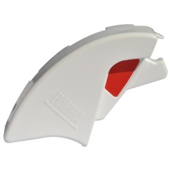 Capac profil frontal stânga pentru marchiza Fiamma F65 S, alb polar