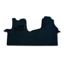 Carpeted floor mat for Renault Trafic >2014, hardened in the wear area