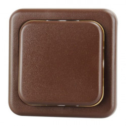 Circuit breaker 12 / 220V with frame included, brown