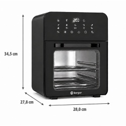 Cuptor Airfryer CampGourmet dimensiuni reduse pentru camping, 220V 1400W - Img 2