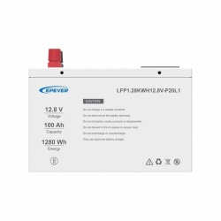 Epever LiFePO4 battery, 12,8V, 100Ah, with display for photovoltaic systems, caravans, boats, - Img 2
