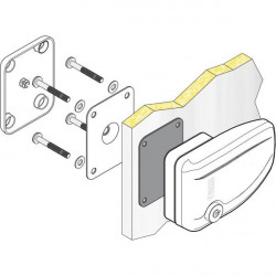 "Fiamma Safe Door" safety lock with inside fixing - Img 2